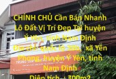CHÍNH CHỦ Cần Bán Nhanh Lô Đất Vị Trí Đẹp Tại huyện Ý Yên, tỉnh Nam Định